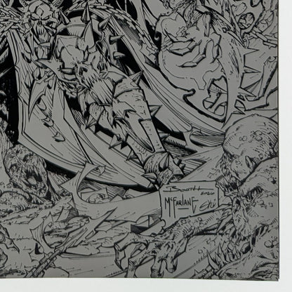NYCC Exclusive Diablo Immortal x Spawn Color / B&W Signed Todd McFarlane LTD 850