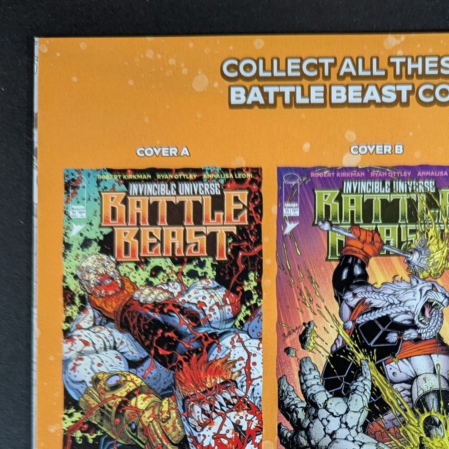 Invincible: Battle Beast | Signed by Katya Sinyukhina and R. Ottley