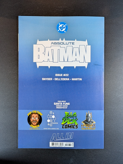 Absolute Batman #22 | Santa Fung Variant Exclusive VF
