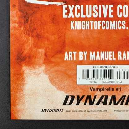 Vampirella, Vol. 8 #1 | Manuel Ramirez Cover A LTD 200