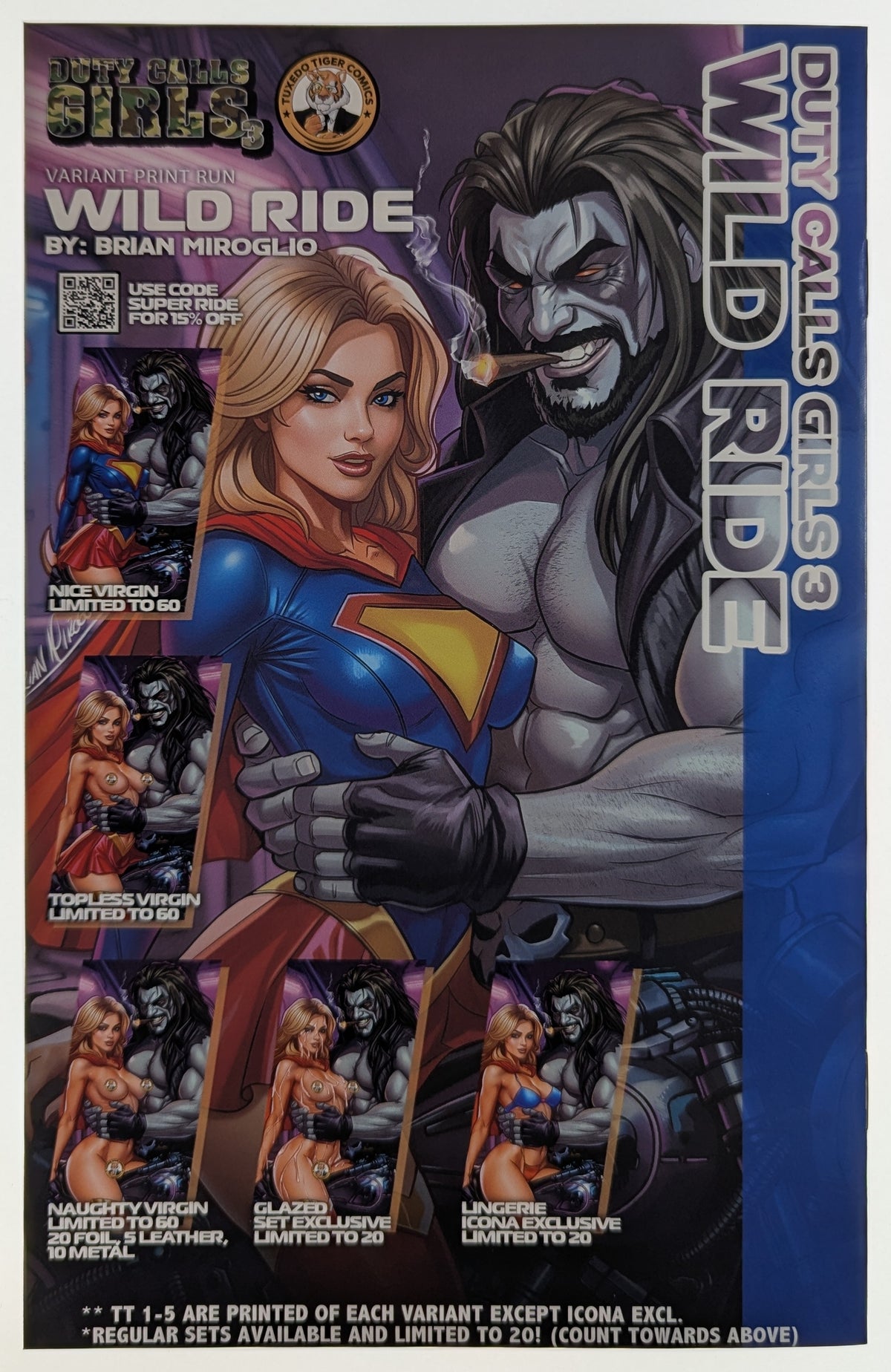 Duty Calls Girls 3 | "Wild Ride" Naughty Glazed Brian Miroglio