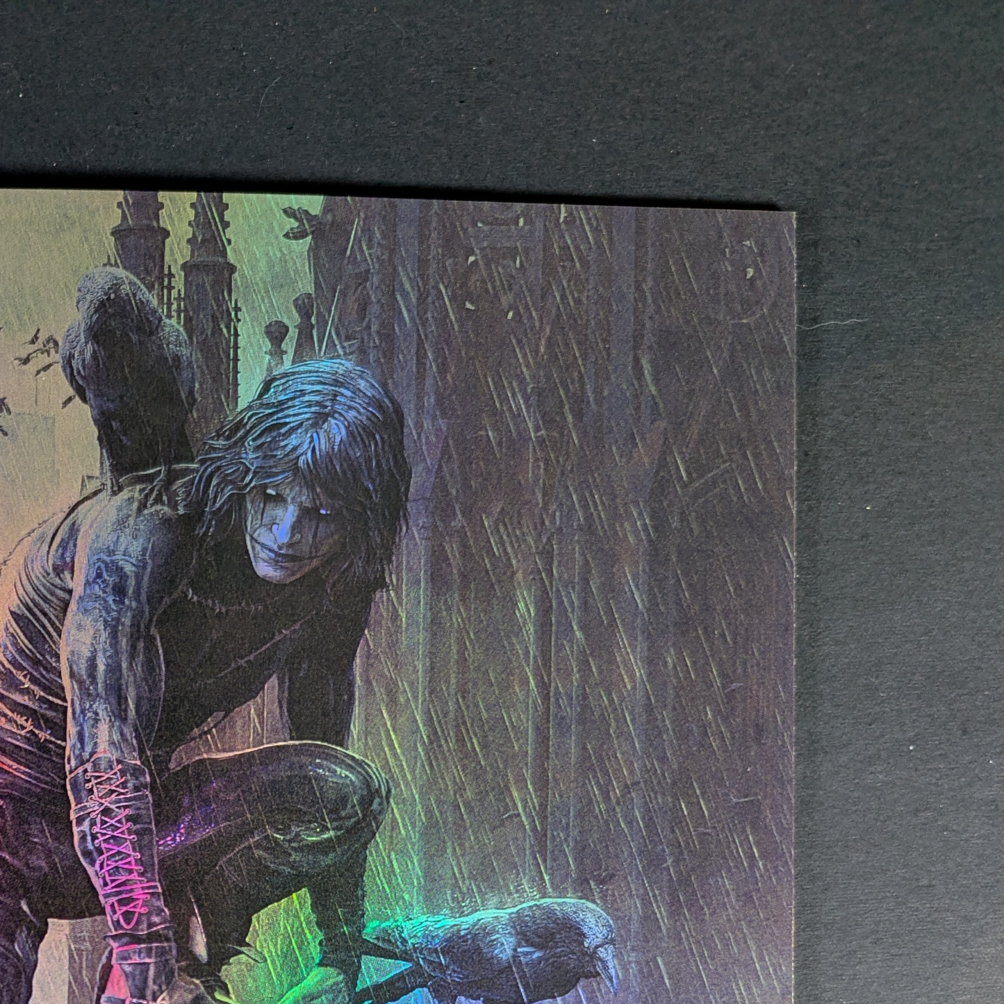 The Crow Virgin Foil Edition Signed O'Barr with COA NYCC LTD 75 NM