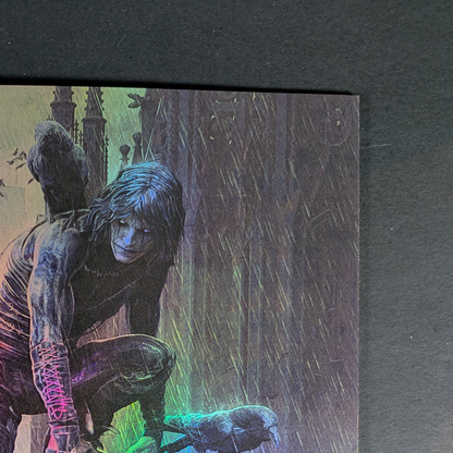 The Crow Virgin Foil Edition Signed O'Barr with COA NYCC LTD 75 NM
