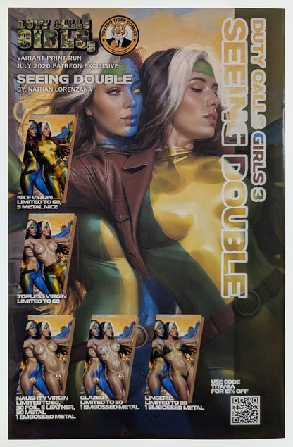 Duty Calls Girls | "Seeing Doubles" Topless Nathan Lorenzana PE 12/60