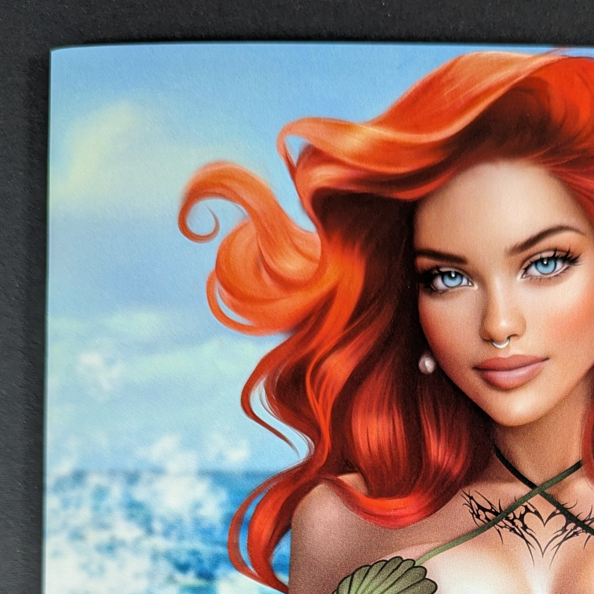 M House | "Pierced Princess" Ariel Anna Novik Nice Signed Melinda Young COA