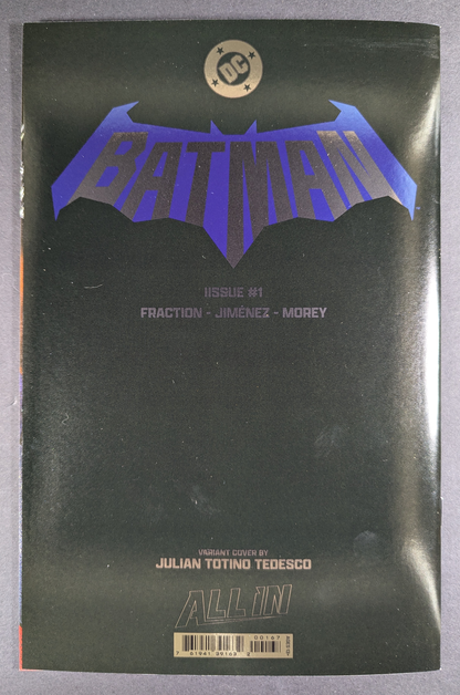 Batman, Vol. 4, #1V | Julian Tatino Tredesco Blind Bag Foil Variant NM
