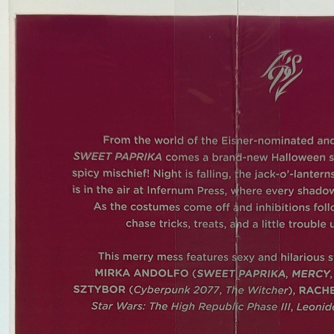 Sweet Paprika Black White and Pink Halloween Special #1 Cover F Mirka Andolfo