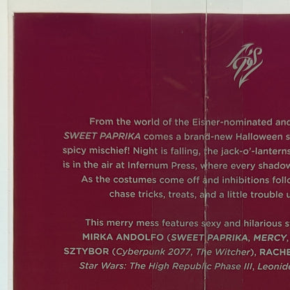 Sweet Paprika Black White and Pink Halloween Special #1 Cover F Mirka Andolfo