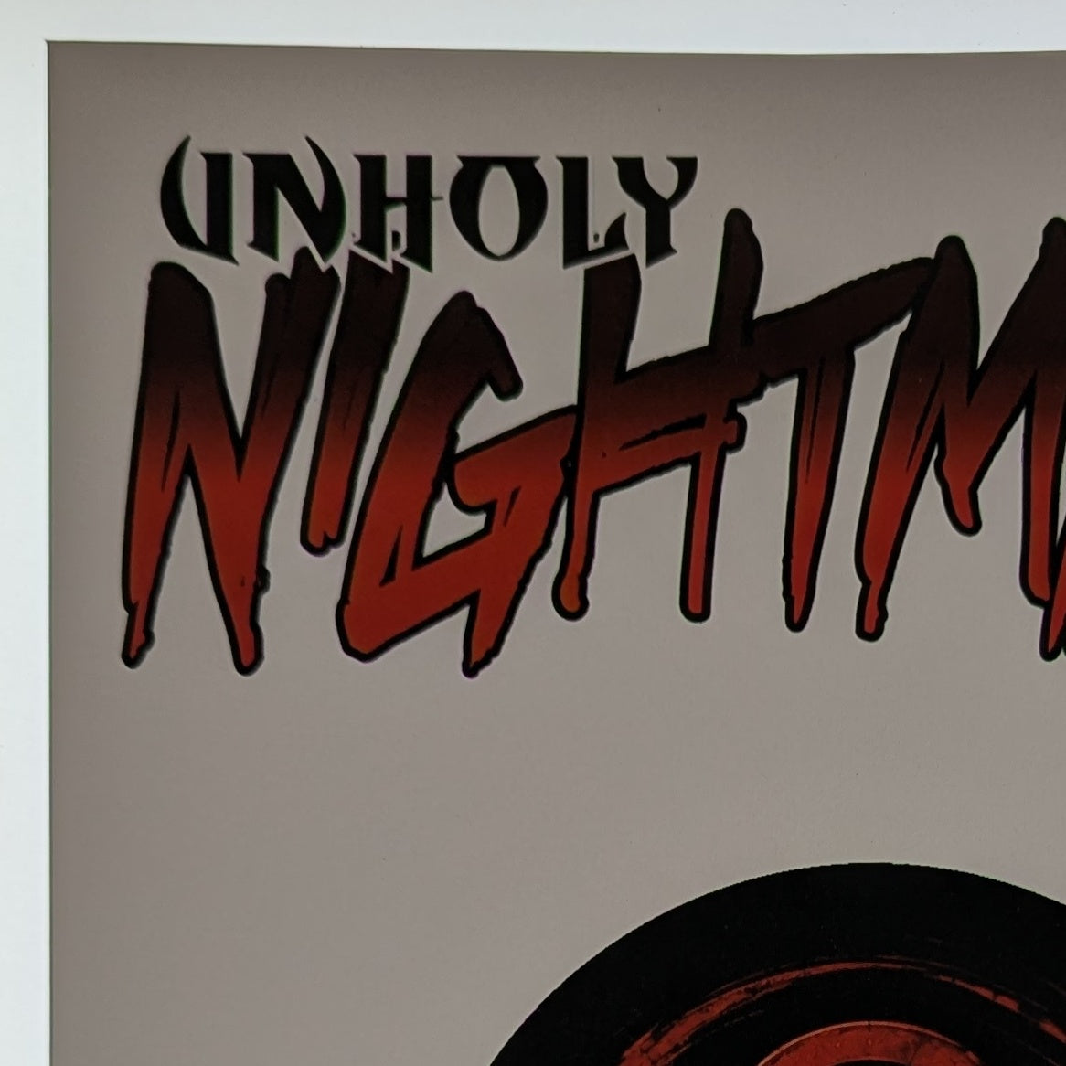 Unholy Nightmare #3 Cover D Virgin Jonathan McDaniel