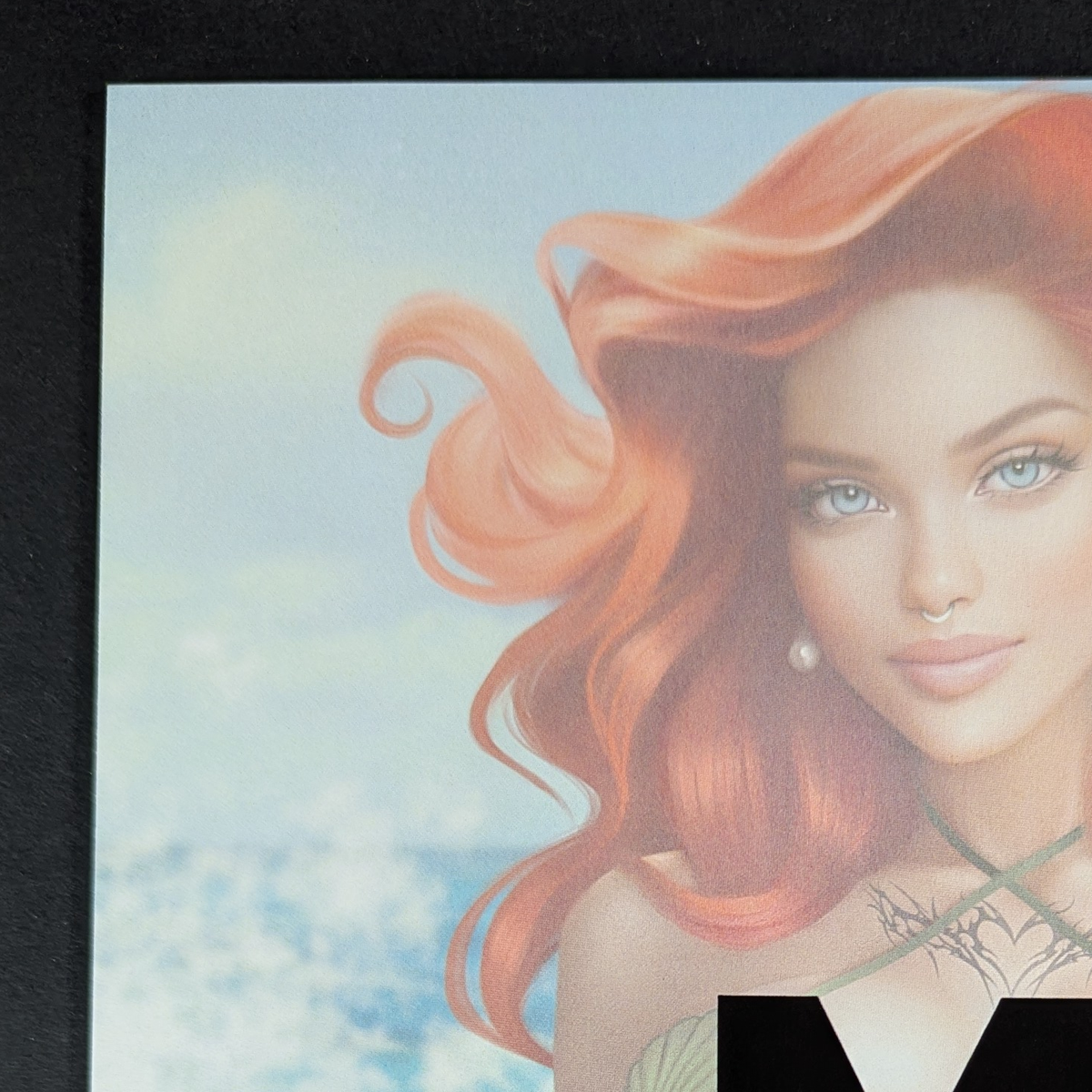 M House | "Pierced Princess" Ariel Anna Novik Nice Signed Melinda Young COA
