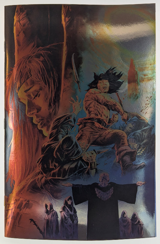 Conan the Barbarian #36 Cover E Doug Braithwaite Virgin Foil Variant VF