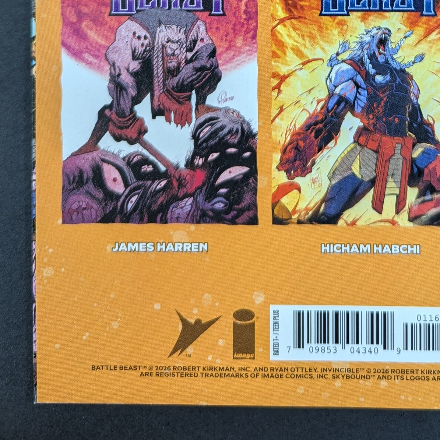 Invincible: Battle Beast | Signed by Katya Sinyukhina and R. Ottley