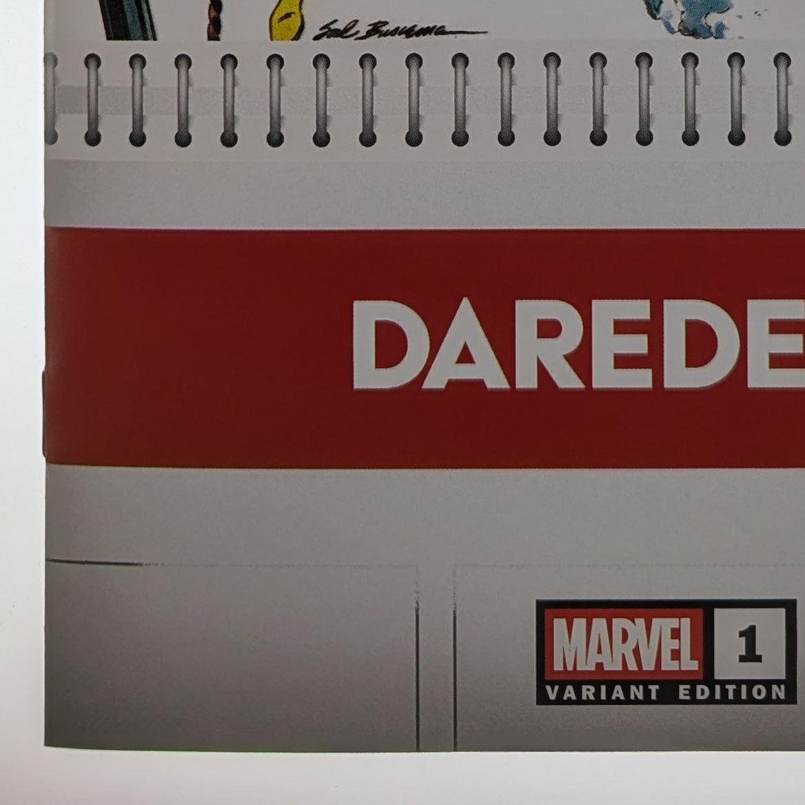 Daredevil #1 Sal Buscema Bicentennial Calendar Hidden Gem Cover