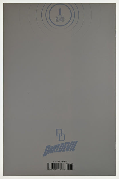 Daredevil #1 Blind Bag Blank Variant