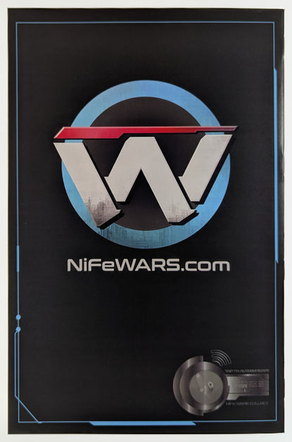 NiFe Wars #1 Bella Rachlin Variant, Ltd to 759 NM