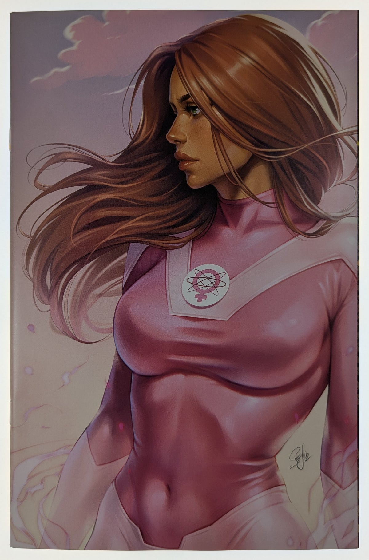 Invincible Returns #1 Atom Eve Variant by Katya Sinyukhina