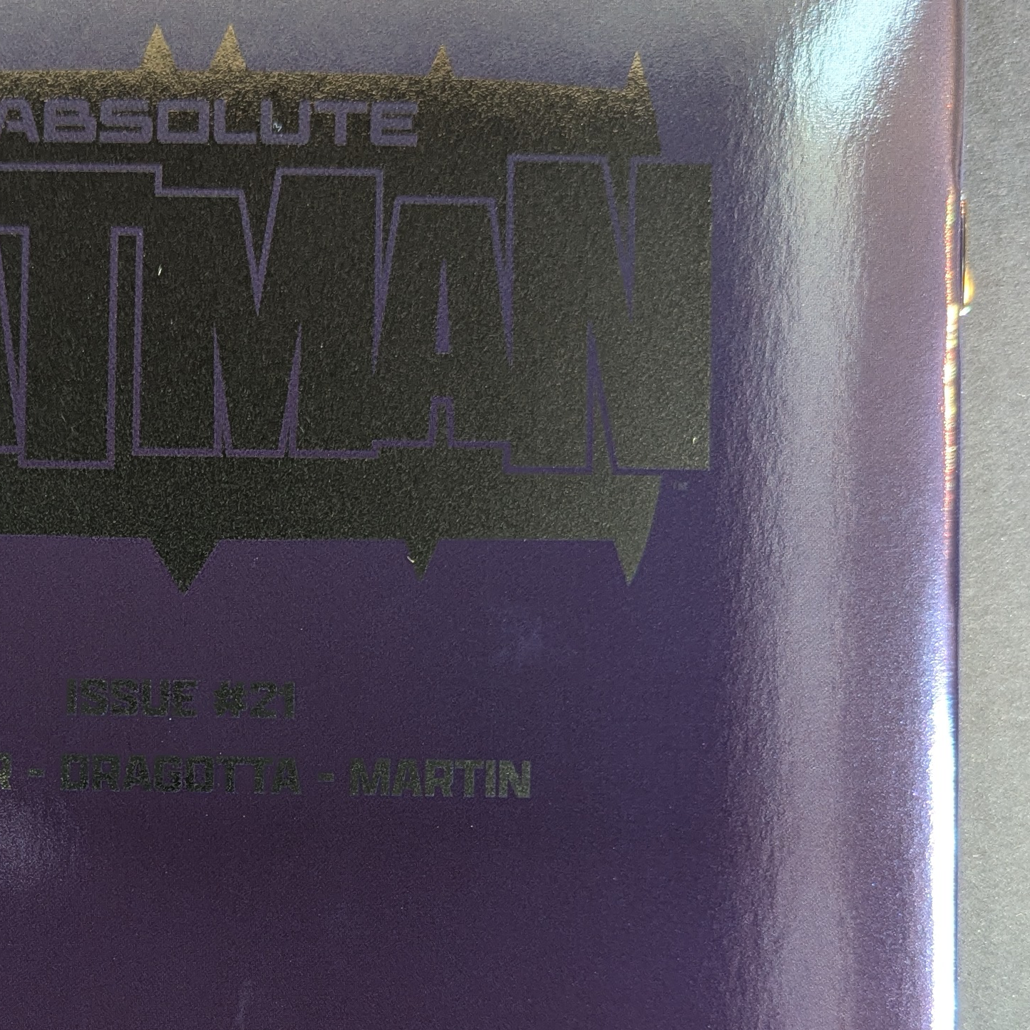 Absolute Batman #21 | Lucio Parrillo Foil Variant LTD 1,000