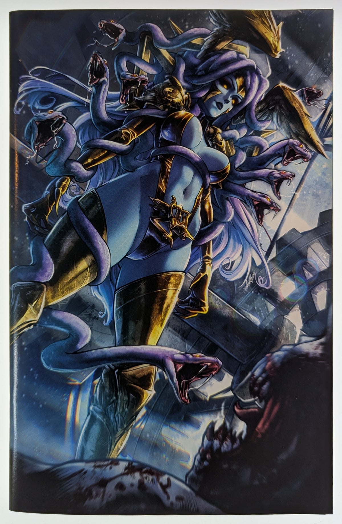 Unholy Nightmare #3 Cover B Virgin Drax Gal