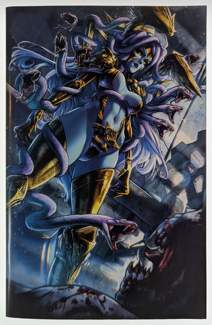 Unholy Nightmare #3 Cover B Virgin Drax Gal