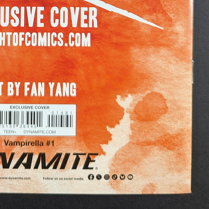 Vampirella #1 Heroescon Exclusive LTD 150 Fan Yang