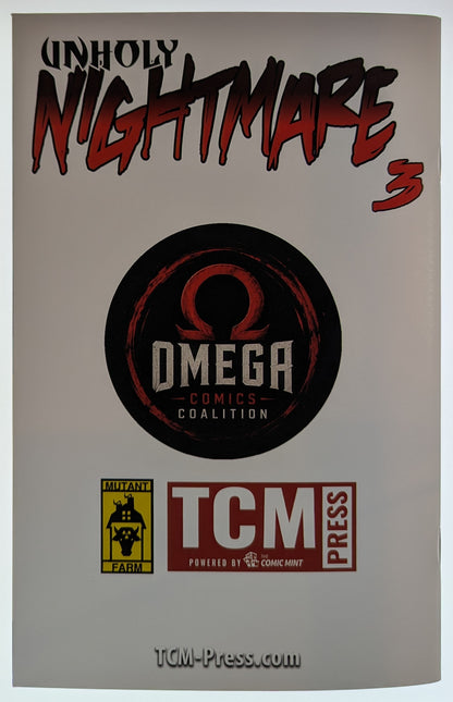 Unholy Nightmare #3 F Cover F Trade Lunatik & Robertson