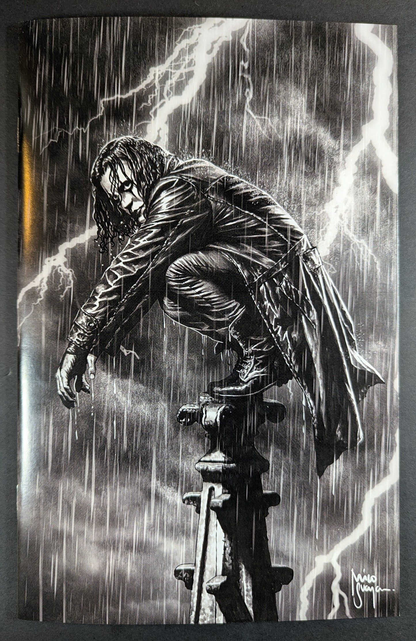 The Crow | Megacon Legendary Mico Suayan Virgin Trading Pack Vrt LTD 100 COA NM+