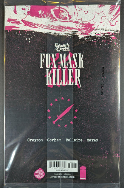 Exquisite Corpses Fox Mask Killer #1 (OF 5) CVR C Michael Walsh Polybagged with