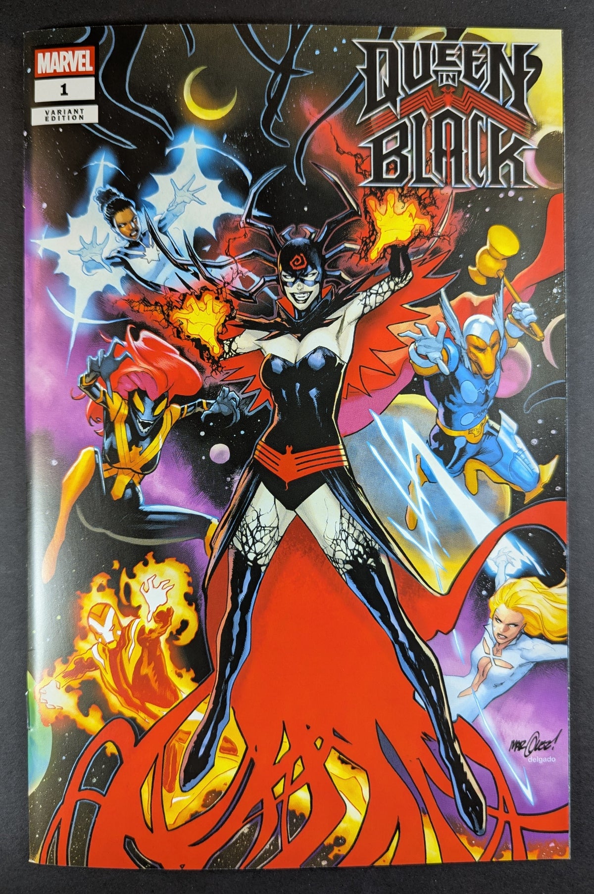 Queen in Black #1 | Blind Bag Exclusive Marquez Variant B