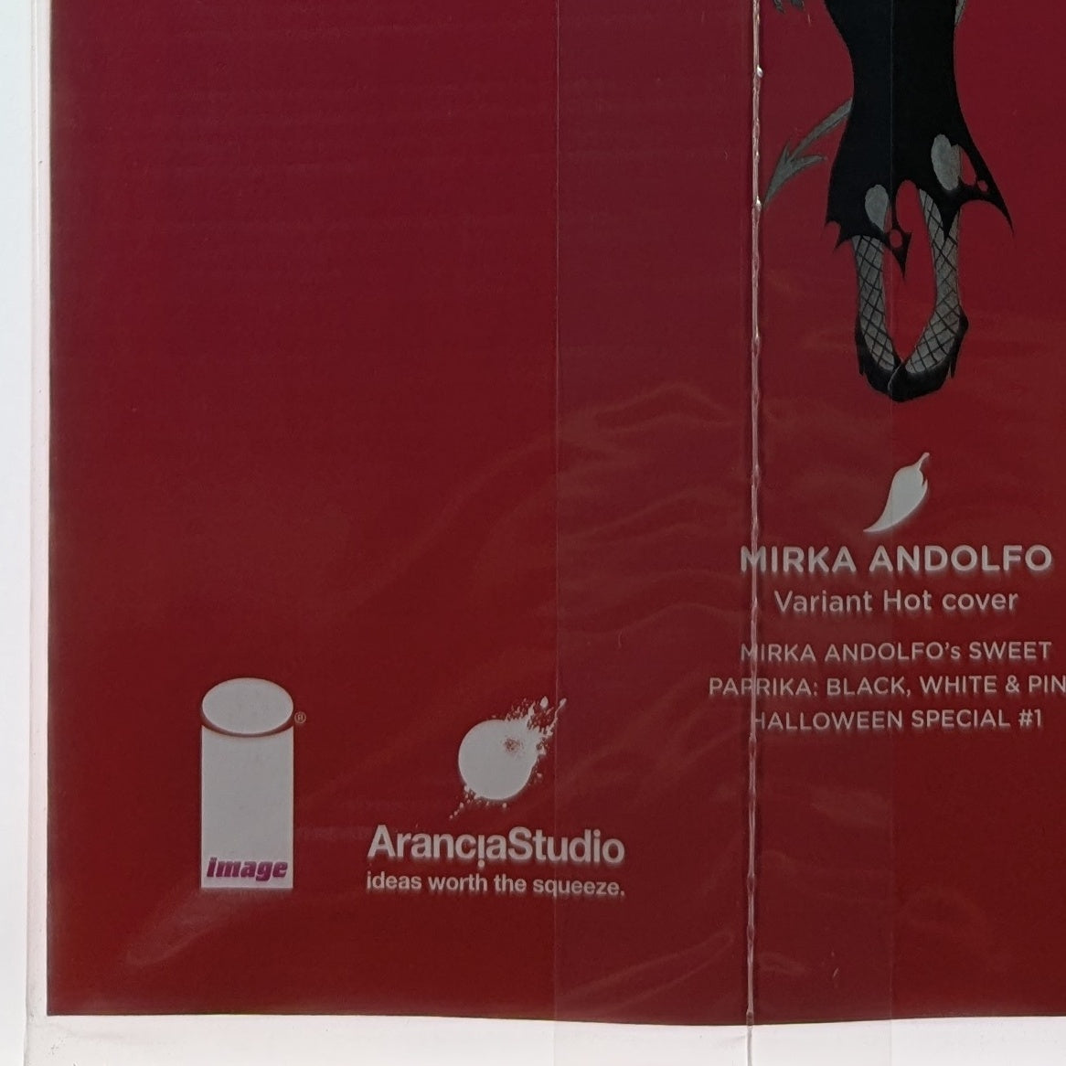 Sweet Paprika Black White and Pink Halloween Special #1 Cover F Mirka Andolfo