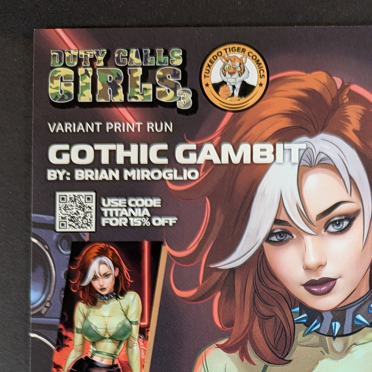 Duty Calls Girls 3 | "Gothic Gambit" Naughty Glazed Brian Miroglio