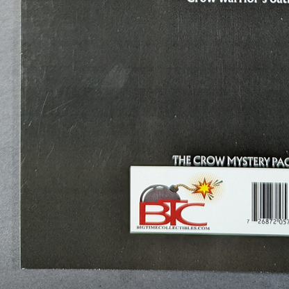 The Crow | Megacon Legendary Barends Embossed Foil Signed O'Barr COA NM+ LTD 50