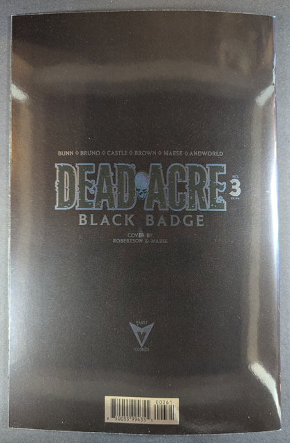 Dead Acre #3 CVR F Darick Robertson Special Foil Full Art VAR