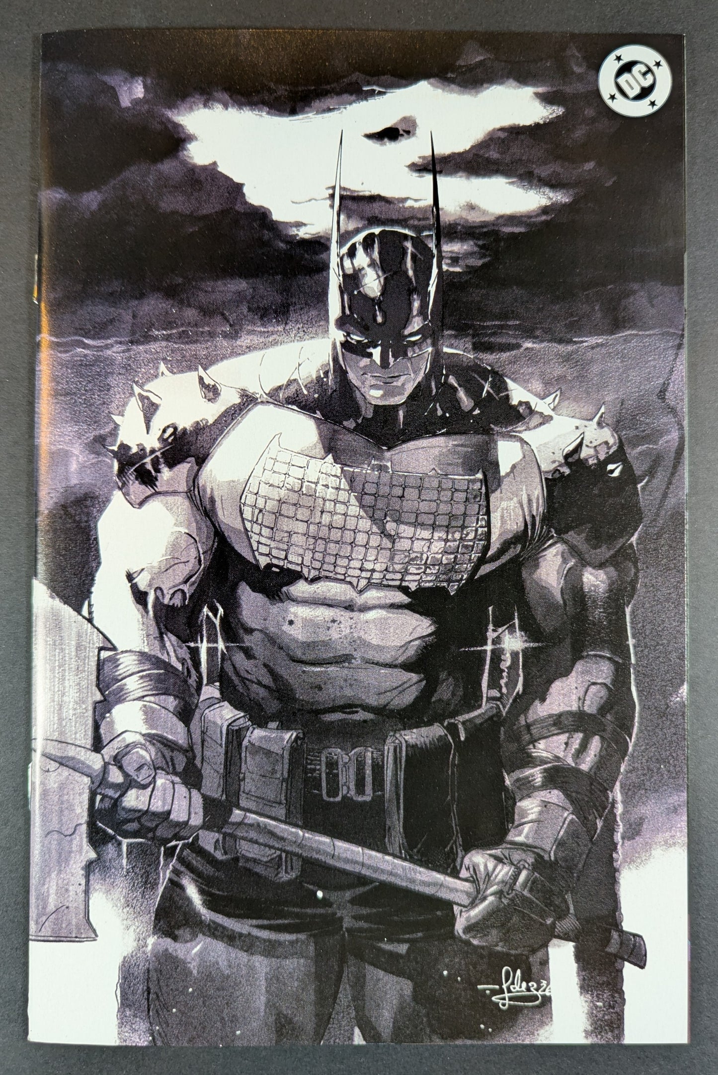 Absolute Batman #20 | Javier Fernandez Black & White Variant