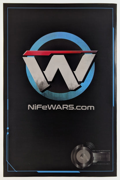NiFe Wars #1 Mostafa Moussa Variant, Ltd to 1800