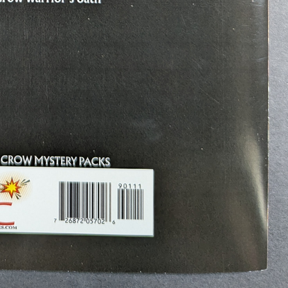 The Crow | Megacon Legendary Barends Embossed Foil Signed O'Barr COA NM+ LTD 50