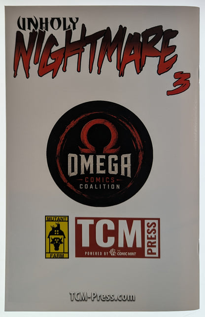 Unholy Nightmare #3 Cover A Virgin Aurelio Mazzara