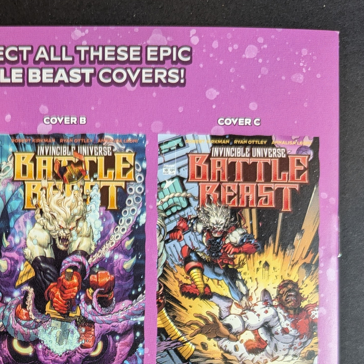 Battle Beast #10 | Katya Sinyukhina SDCC Virgin Variant LTD 1000
