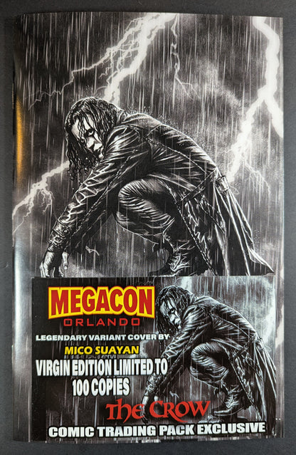 The Crow | Megacon Legendary Mico Suayan Virgin Trading Pack Vrt LTD 100 COA NM+
