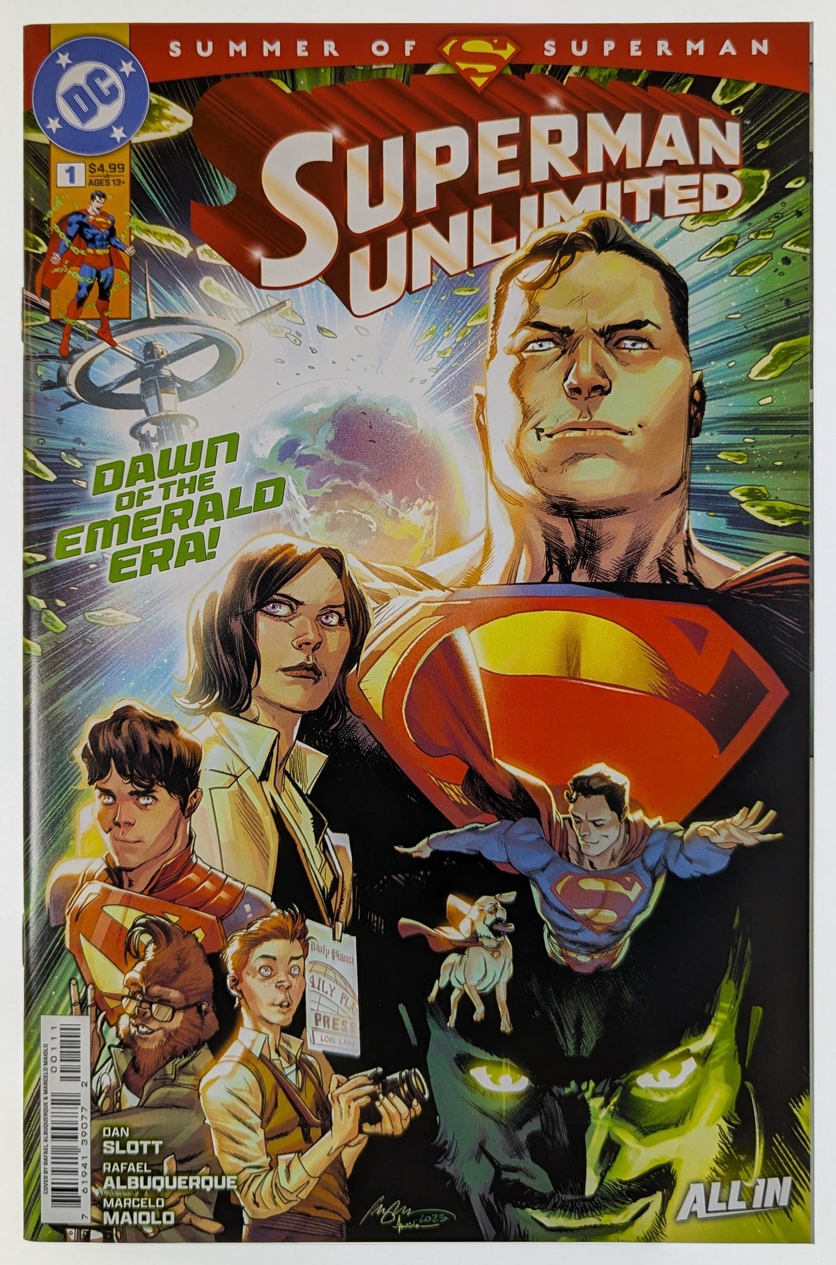 Superman Unlimited #1 Cover A Rafael Albuquerque