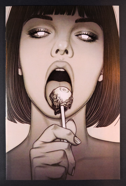 Hello Darkness #17 Jenny Frison BOOM! Blind Bag Variant Ltd 100, C2E2 B/W