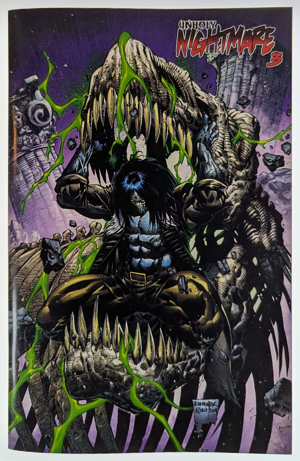 Unholy Nightmare #3 F Cover F Trade Lunatik & Robertson
