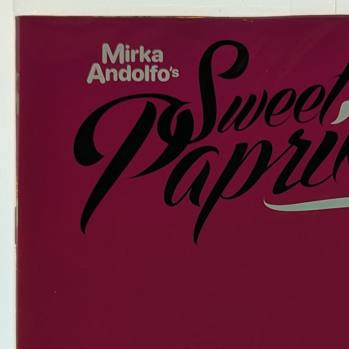 Mirka Andolfos Sweet Paprika Black White and Pink Halloween Special #1 Cover F