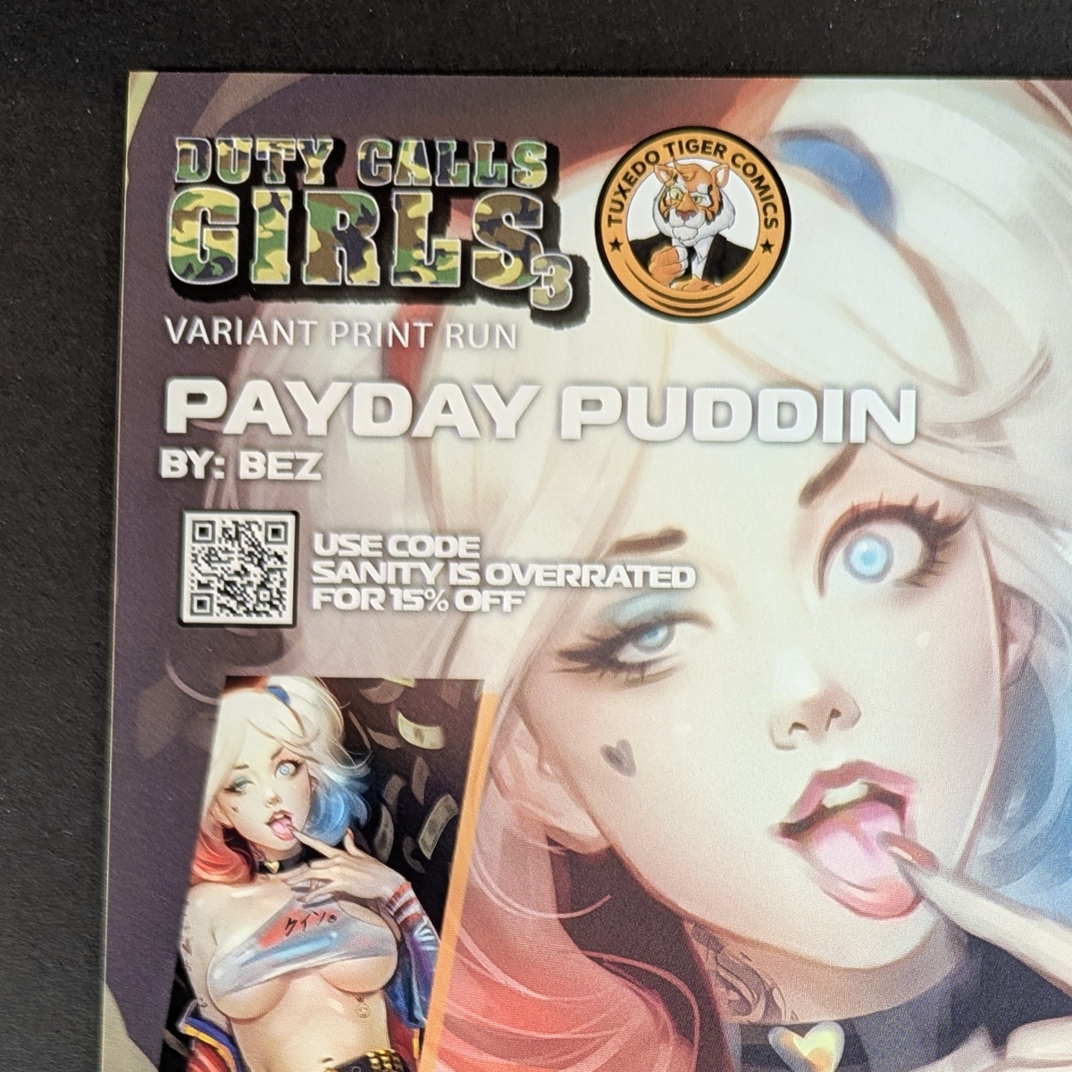 Duty Calls Girls 3 | "Payday Puddin" Topless Bez Harley Quinn