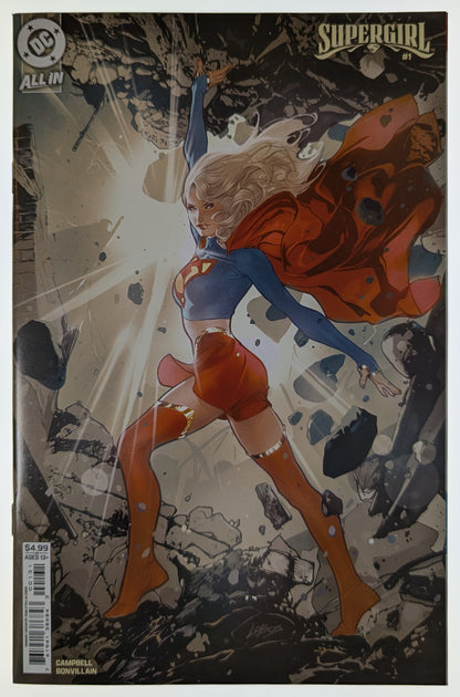 Supergirl #1 Cover C Pablo Villalobos Card Stock Variant