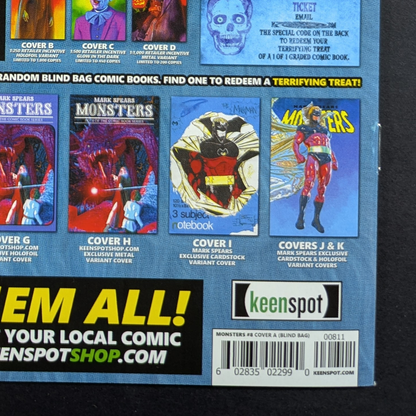 Mark Spears Monsters #8 - Cover A Dirty Krampus Blind Bag