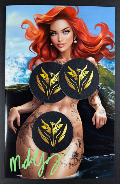 M House "Pierced Princess" Ariel Anna Novik Naughty Signed Melinda Young COA NM+