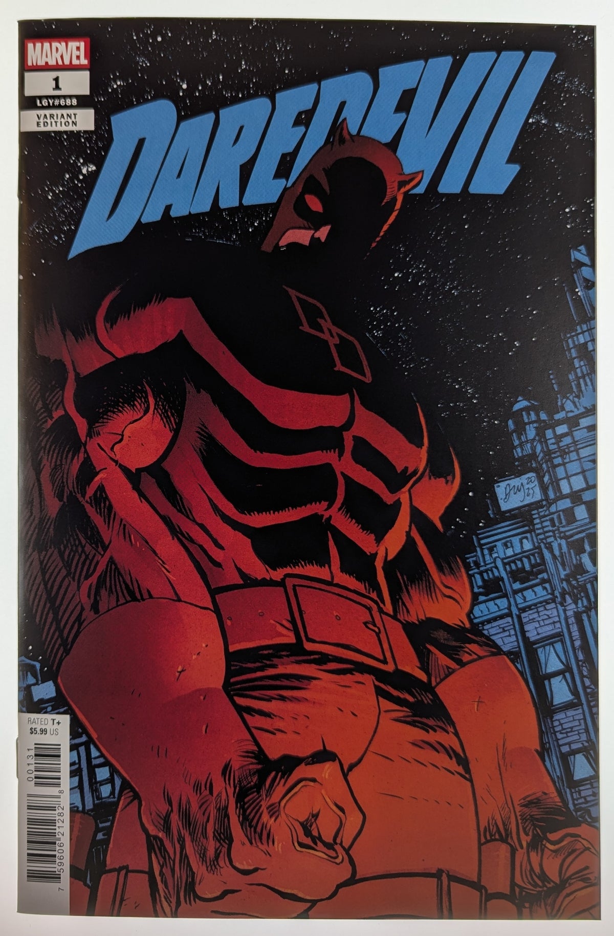 Daredevil #1 Daniel Warren Johnson Cover