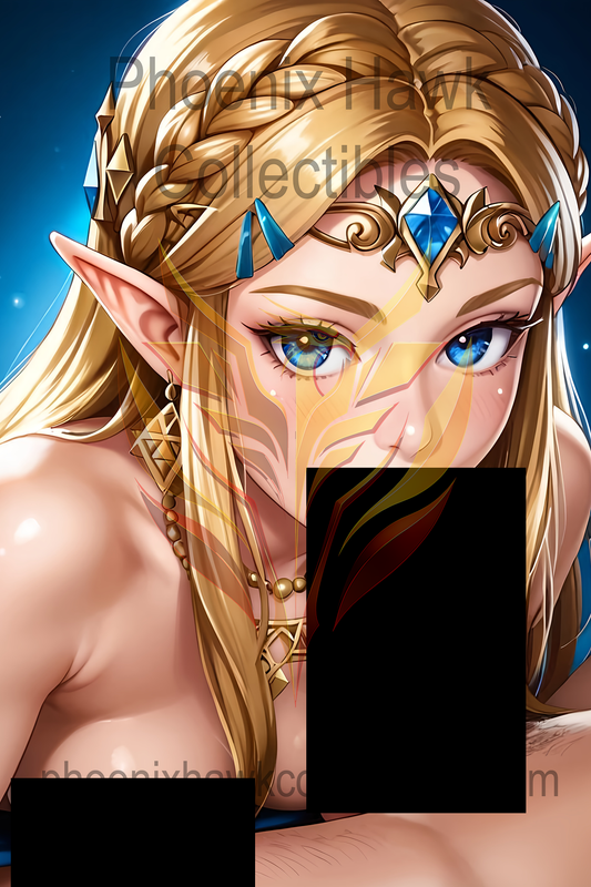 4x6 Waifu Photo – Zelda – Premium Glossy - NSFW