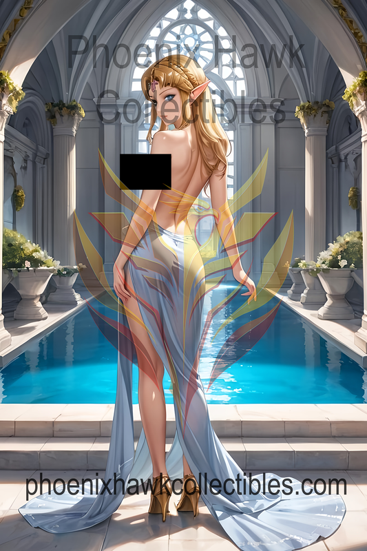 4x6 Waifu Photo – Zelda – Premium Glossy - NSFW