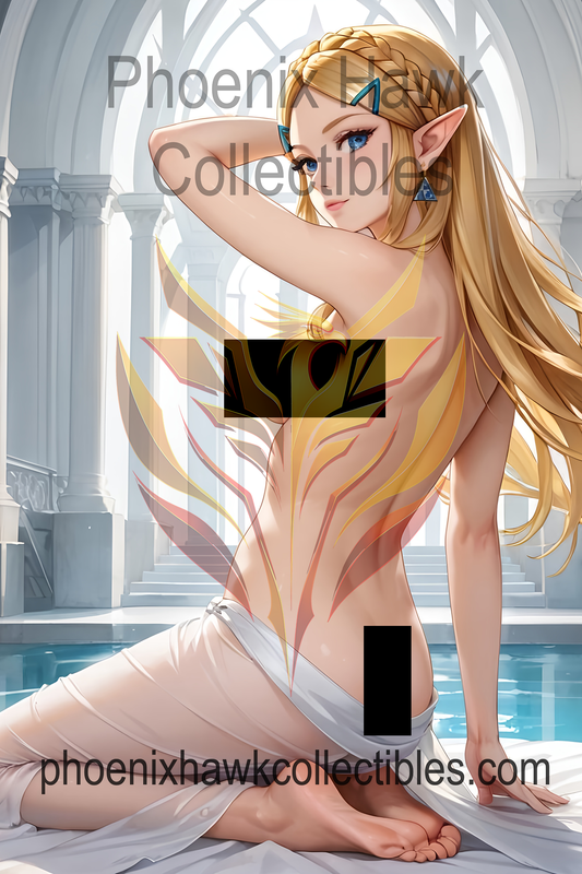 4x6 Waifu Photo – Zelda – Premium Glossy - NSFW